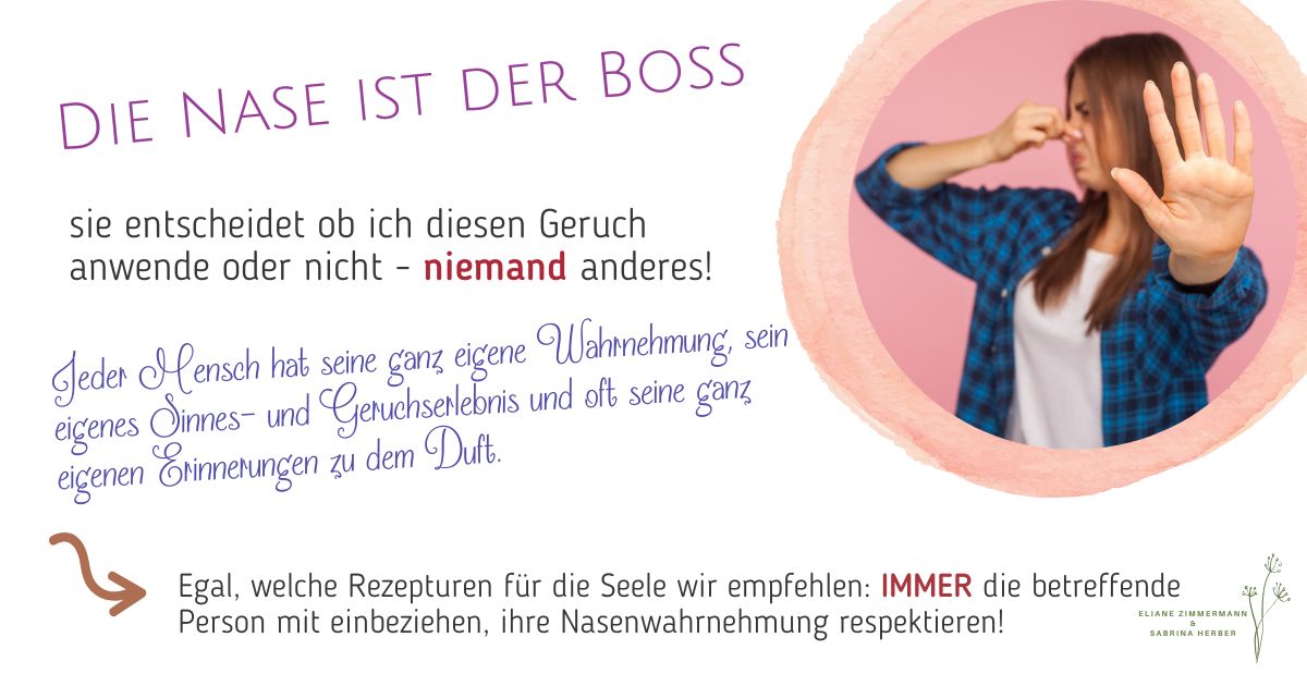 Die Nase ist der Boss - ViVere Aromapflege